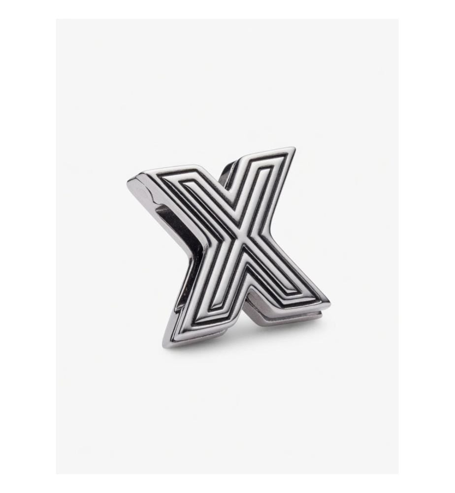 Reflections Silver Letter X Clip - Silver