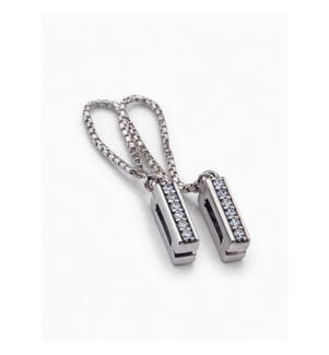 Security Chain Pandora Silver Zircon - Silver