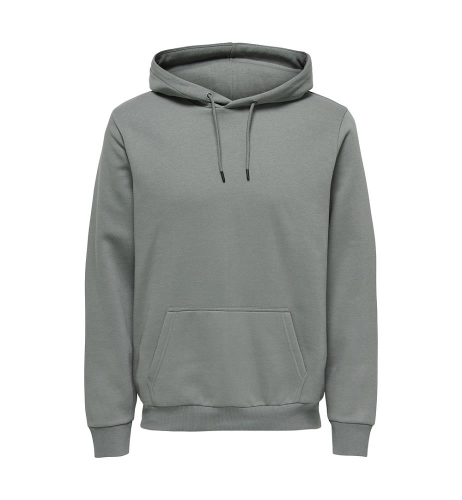 Hoodie - Bibergrau