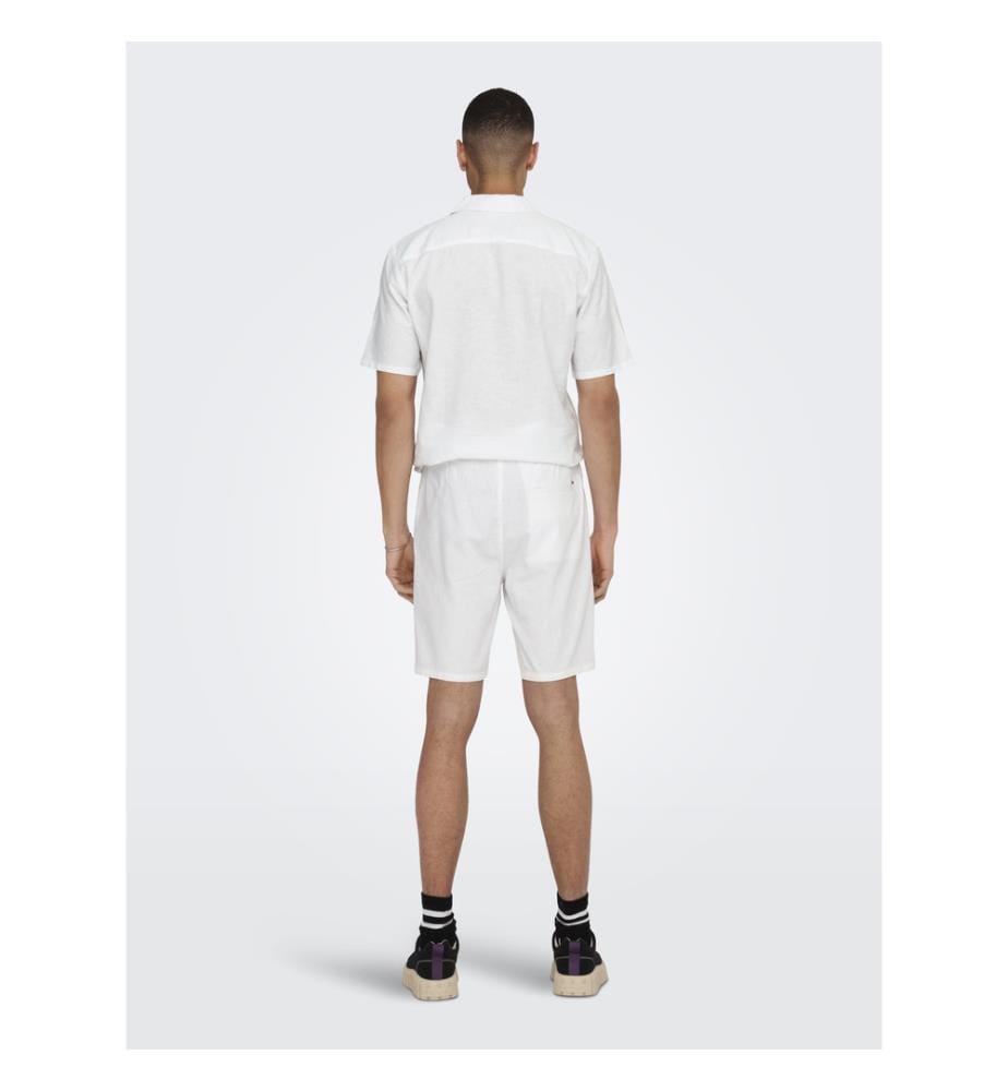 Shorts - Glänzendes Weiss