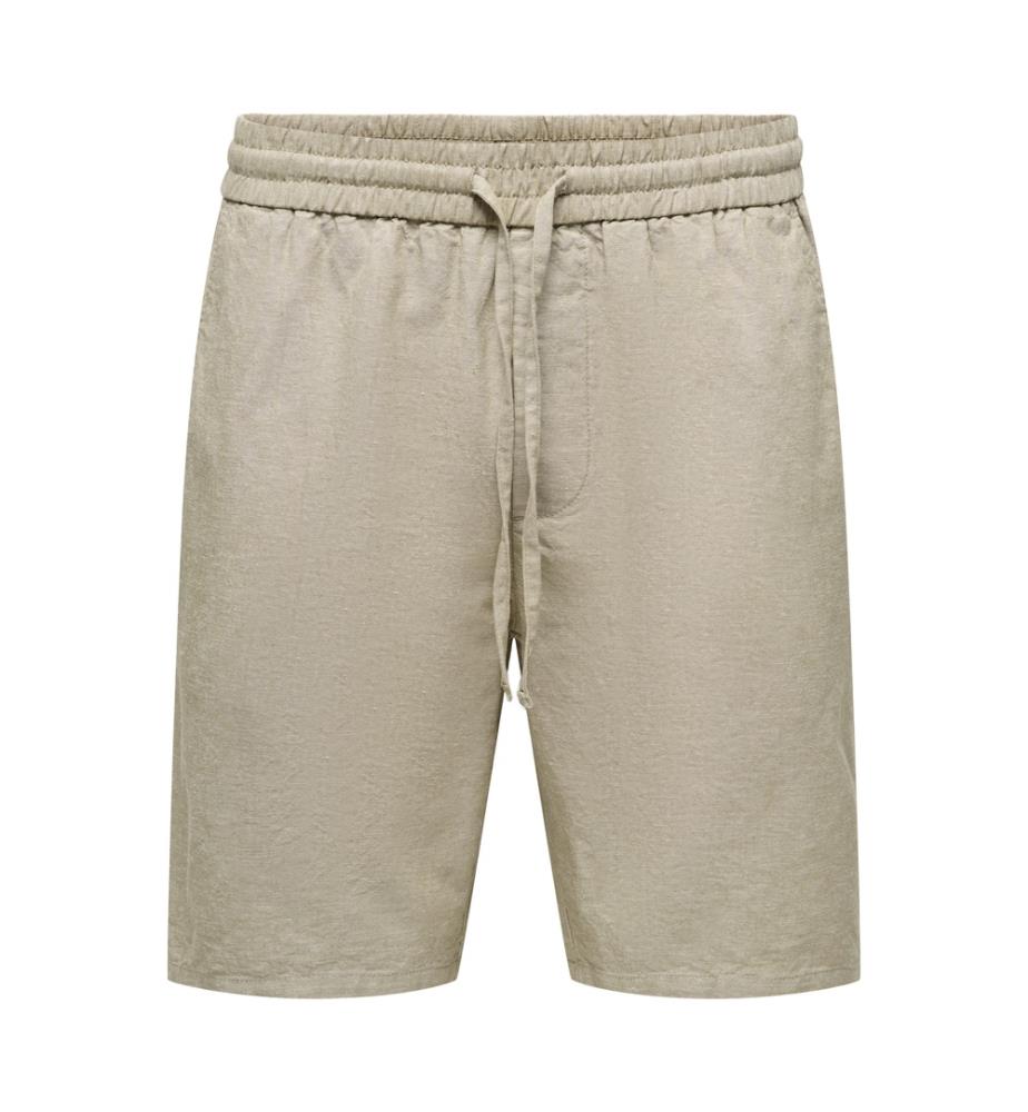 Shorts - Koriander Zweifarbig Weiss