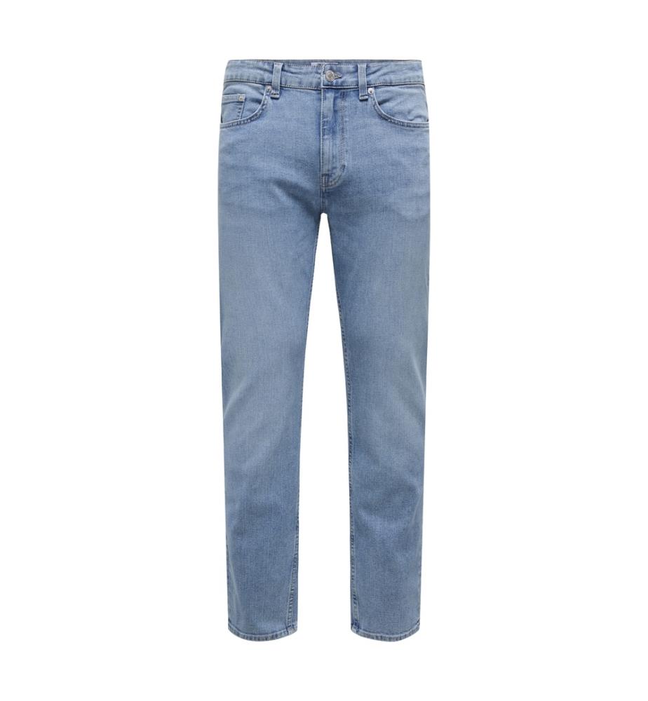Jeans - Light Blue Denim Tinted