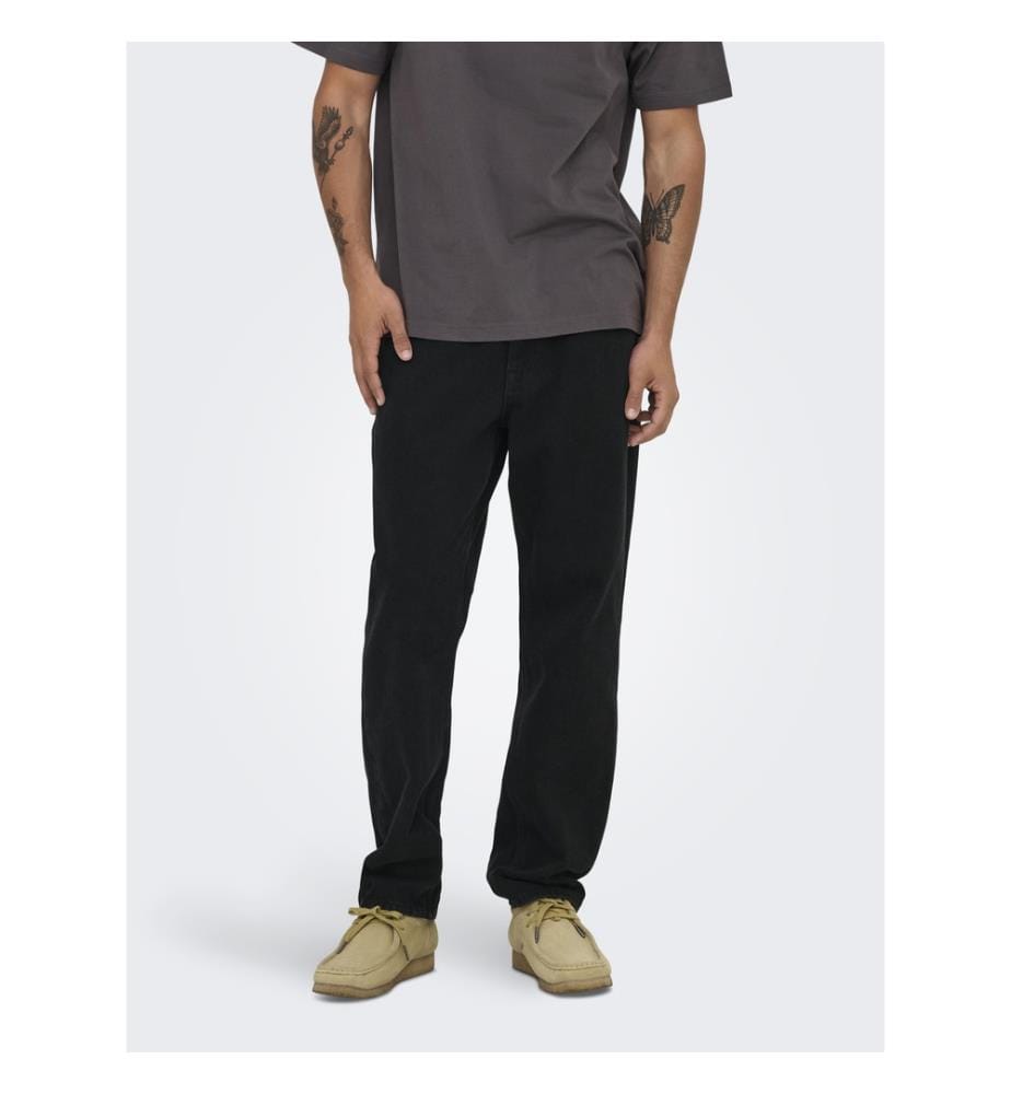Jeans - Washed Black