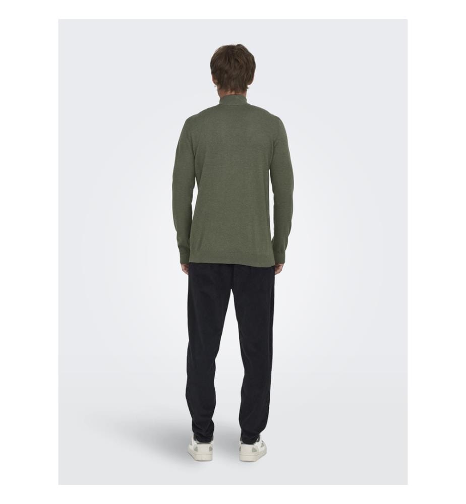 Strickpullover - Bibergrau