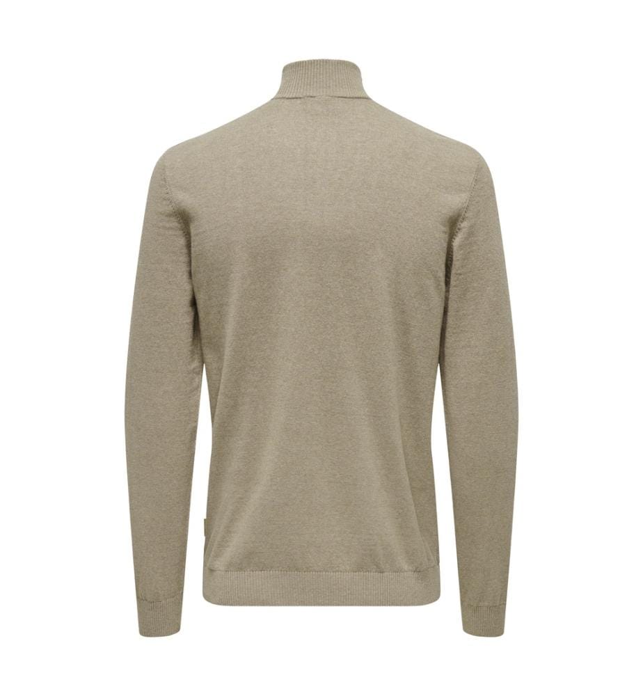 Strickpullover - Taupe Du Désert
