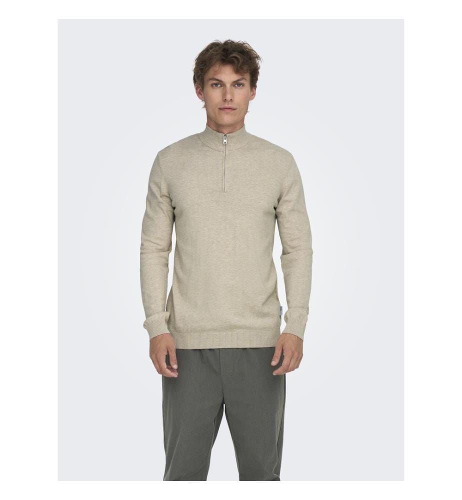 Strickpullover - Haferflocken