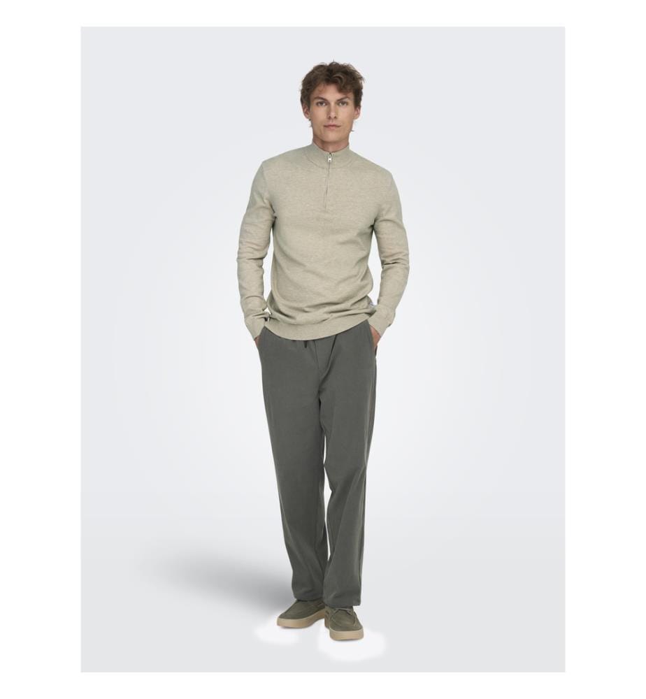 Strickpullover - Haferflocken