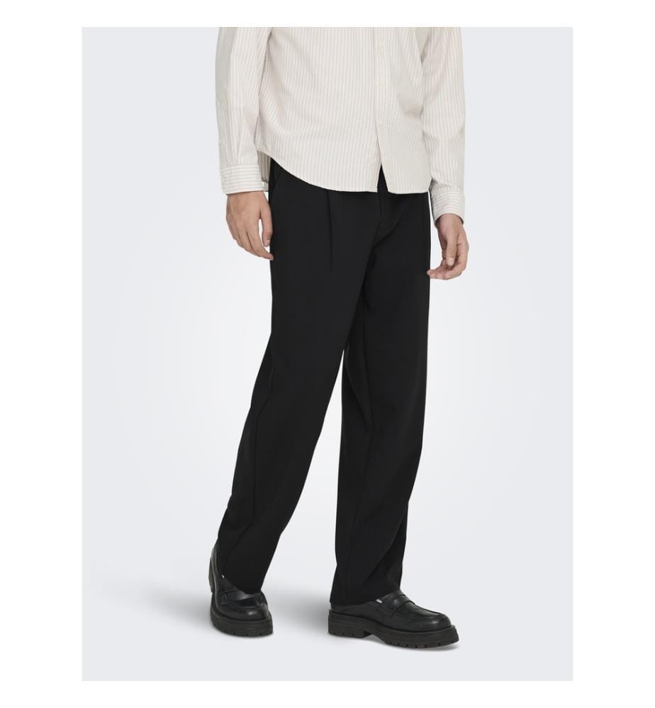 Loose String Pants - Schwarz