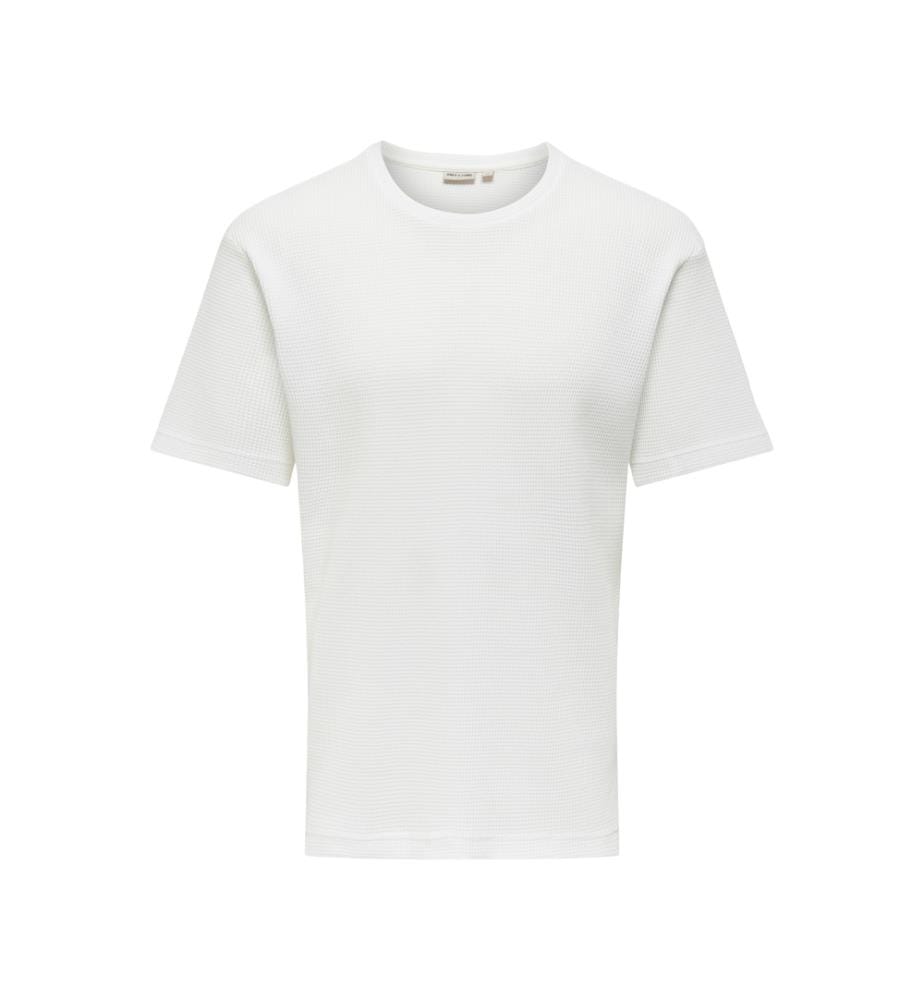 T-Shirt - Glänzendes Weiss