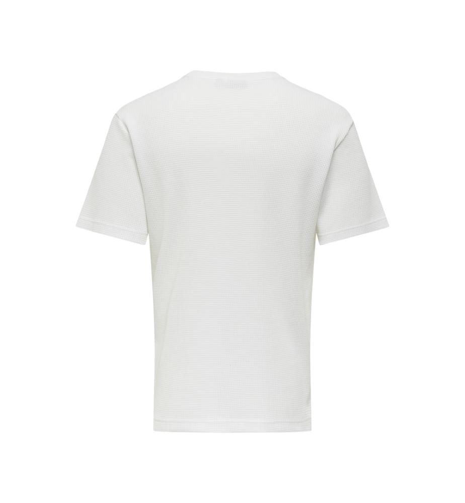 T-Shirt - Glänzendes Weiss