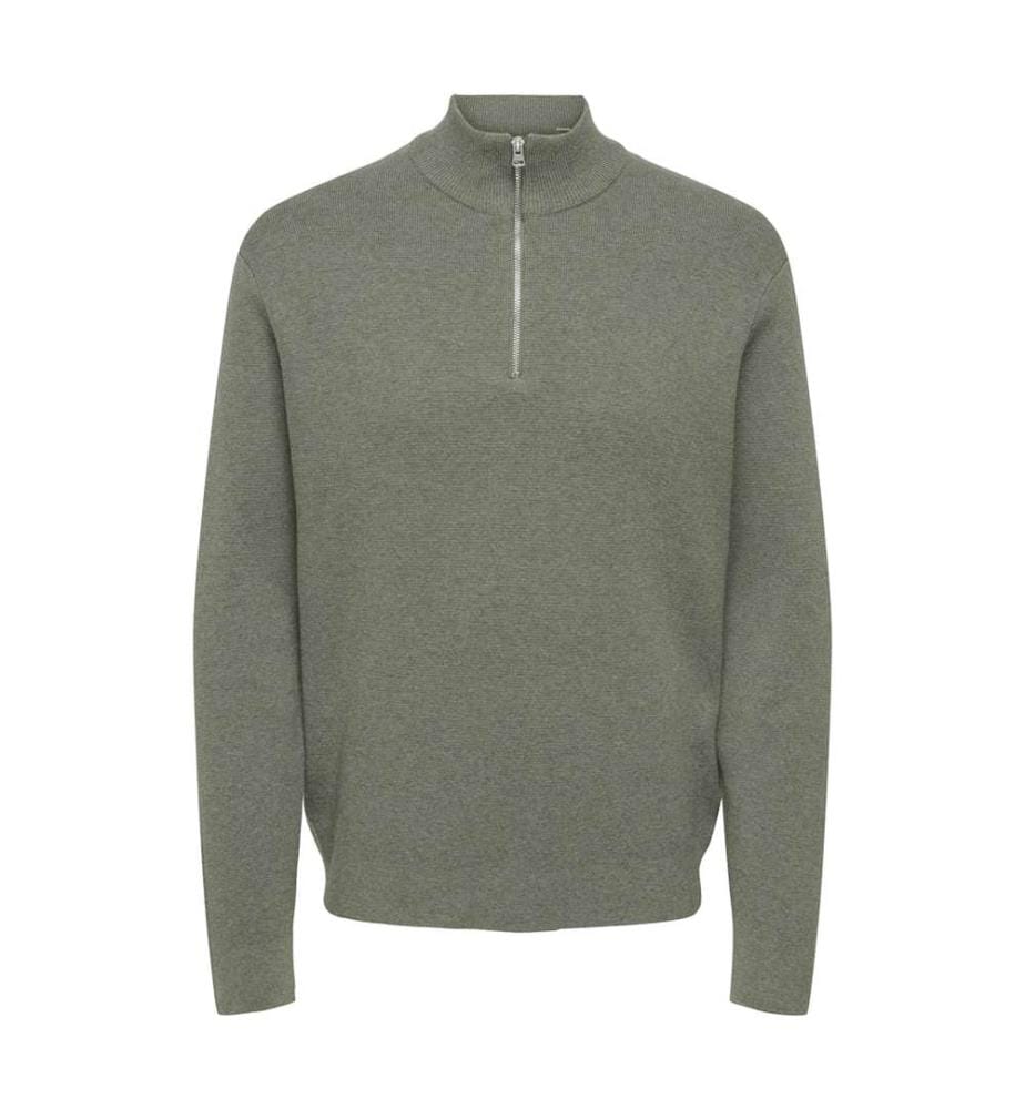 Pull-Over - Biber Grau