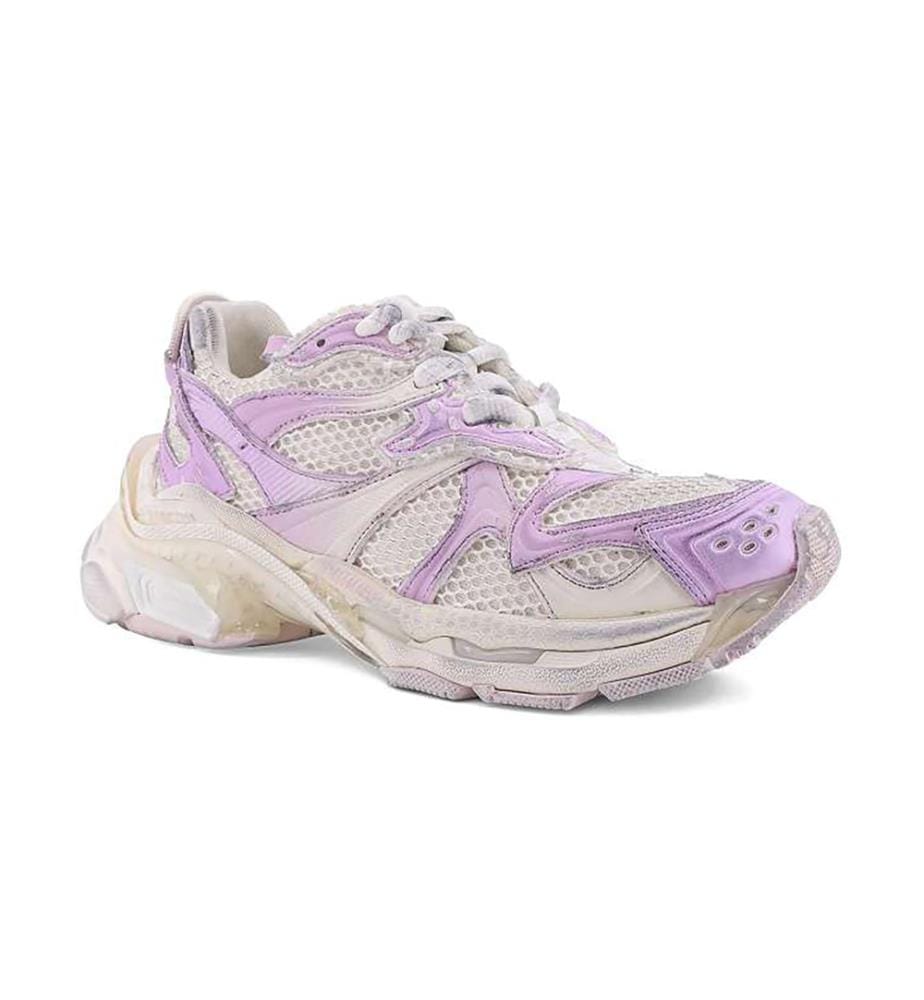 Runner 2.0 Sneaker - Grau und Rosa
