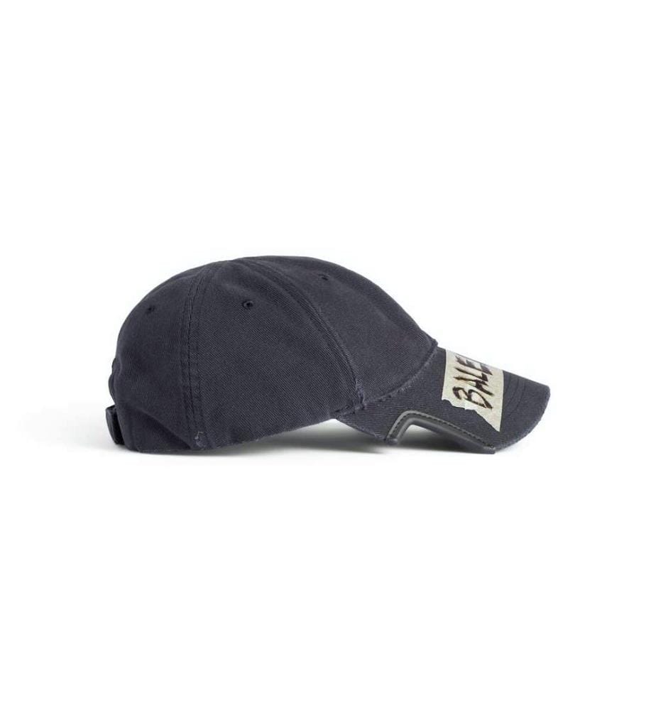 Casquette Masking Tape - Noir délavé