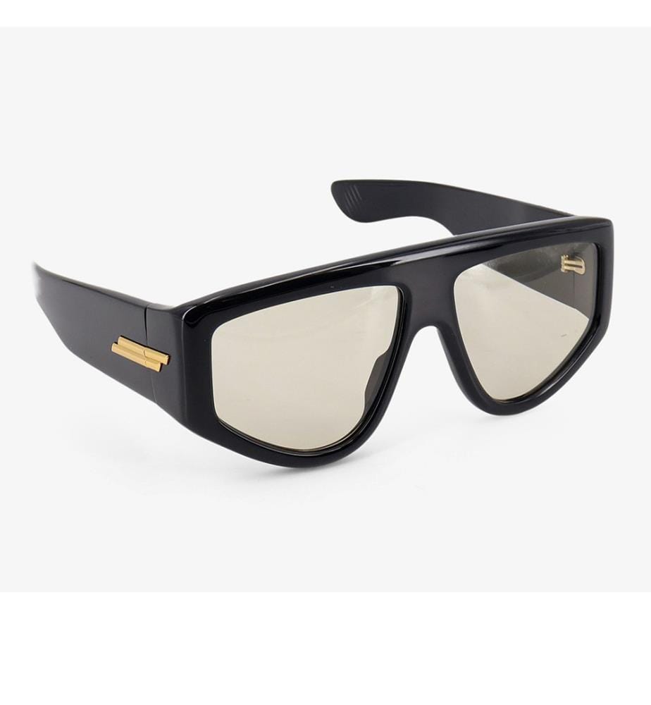 Occhiali da sole oversize - Nero e marrone