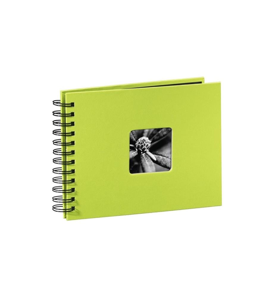 HAMA - Album photo Fine Art 24 x 17 cm Vert clair, 50 pages noires