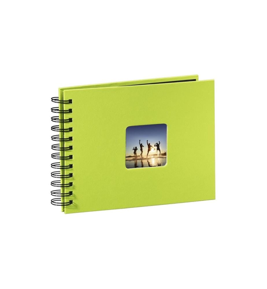 HAMA - Album photo Fine Art 24 x 17 cm Vert clair, 50 pages noires