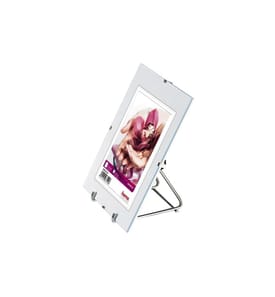 HAMA - Aufsteller Clip Fix Transparent, 24 x 30 cm