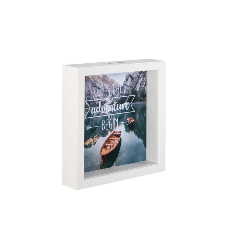 HAMA - Spardose Adveture 23 x 23 cm, Weiss
