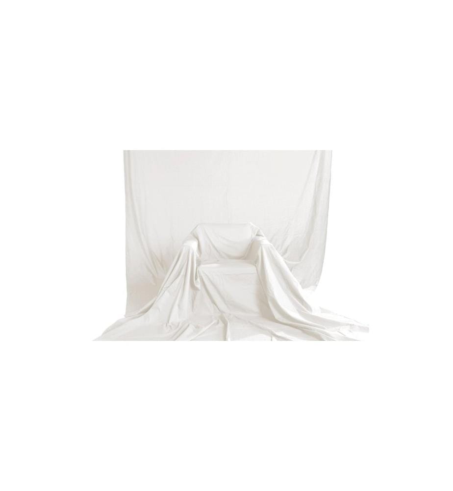 HAMA - Hintergrund Stoff, 2.95 x 6 m Weiss