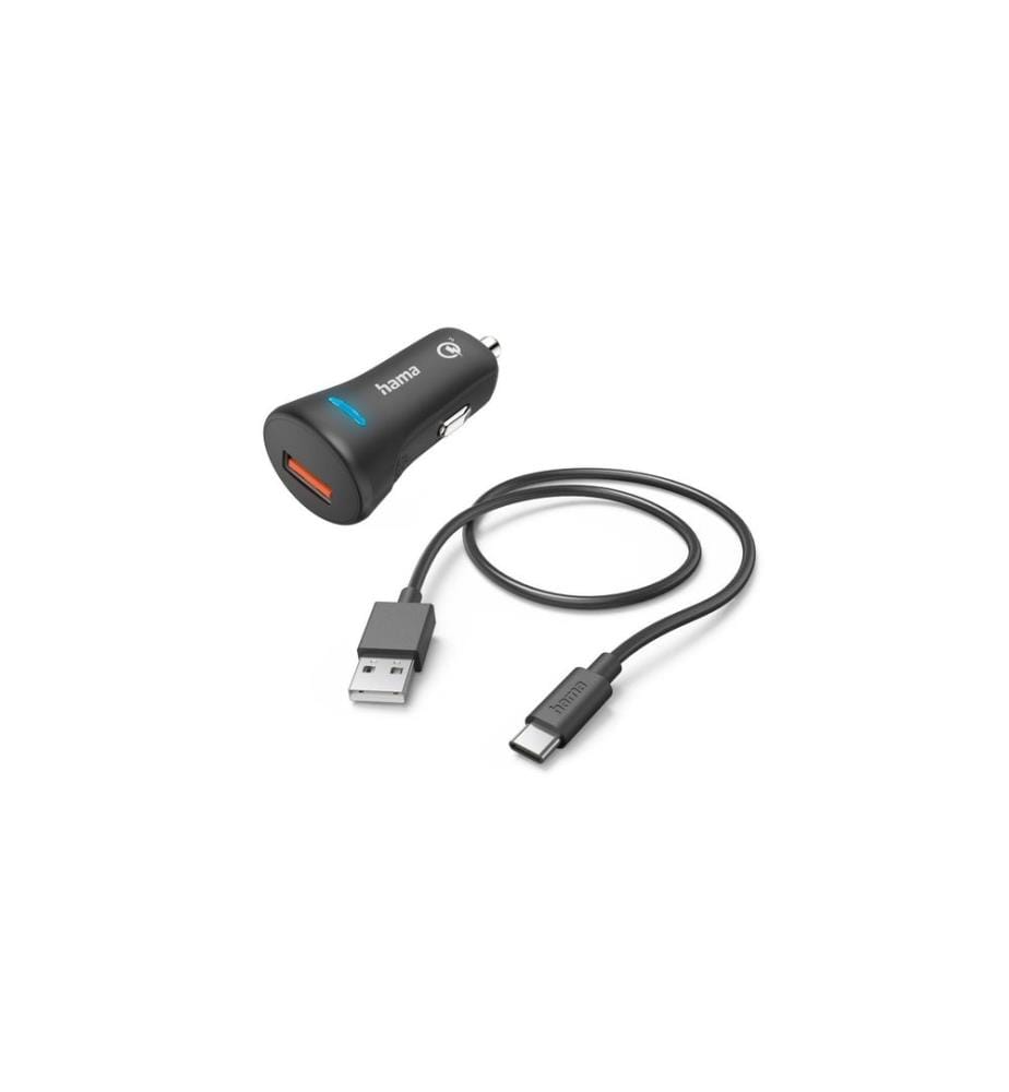 HAMA - Chargeur de voiture USB-C 19.5 W noir