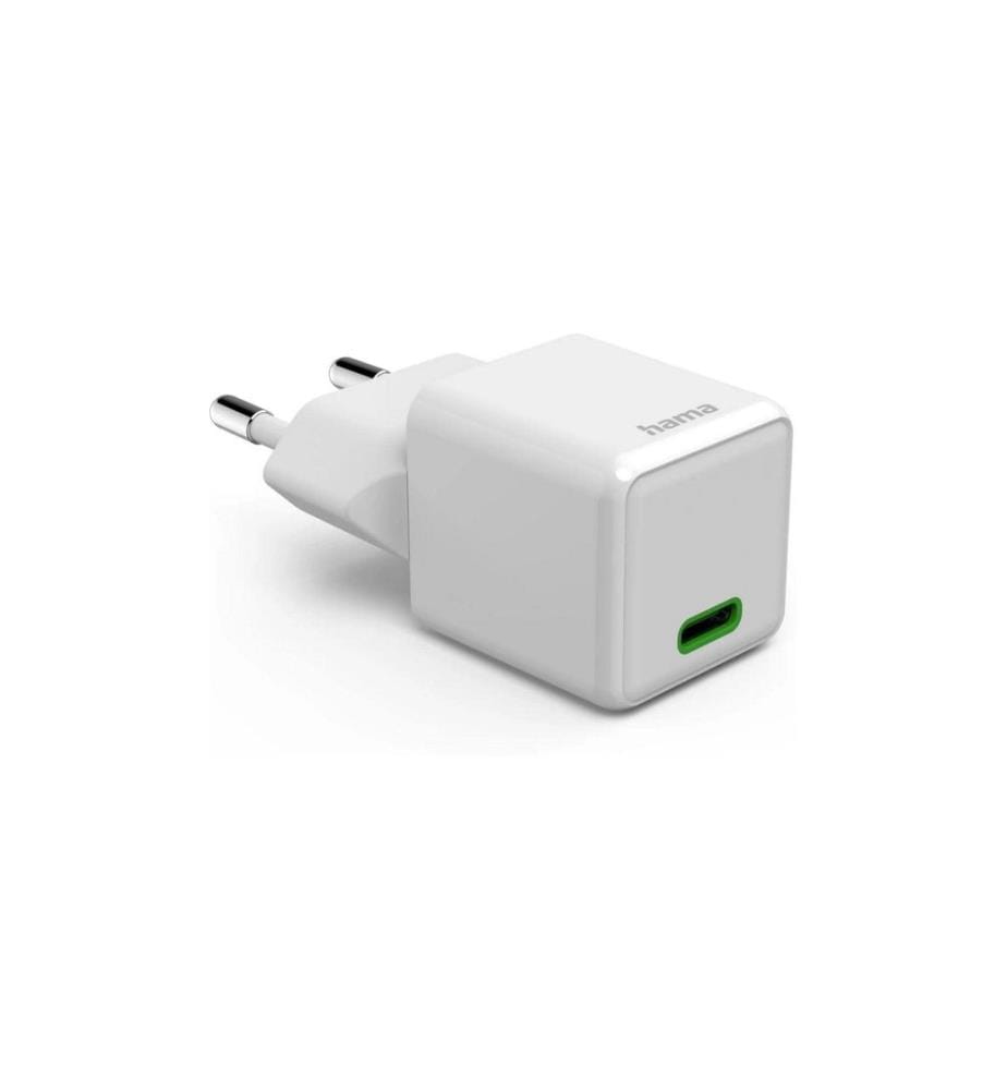 HAMA - Chargeur mural USB Gan charger USB-C 30 W Blanc