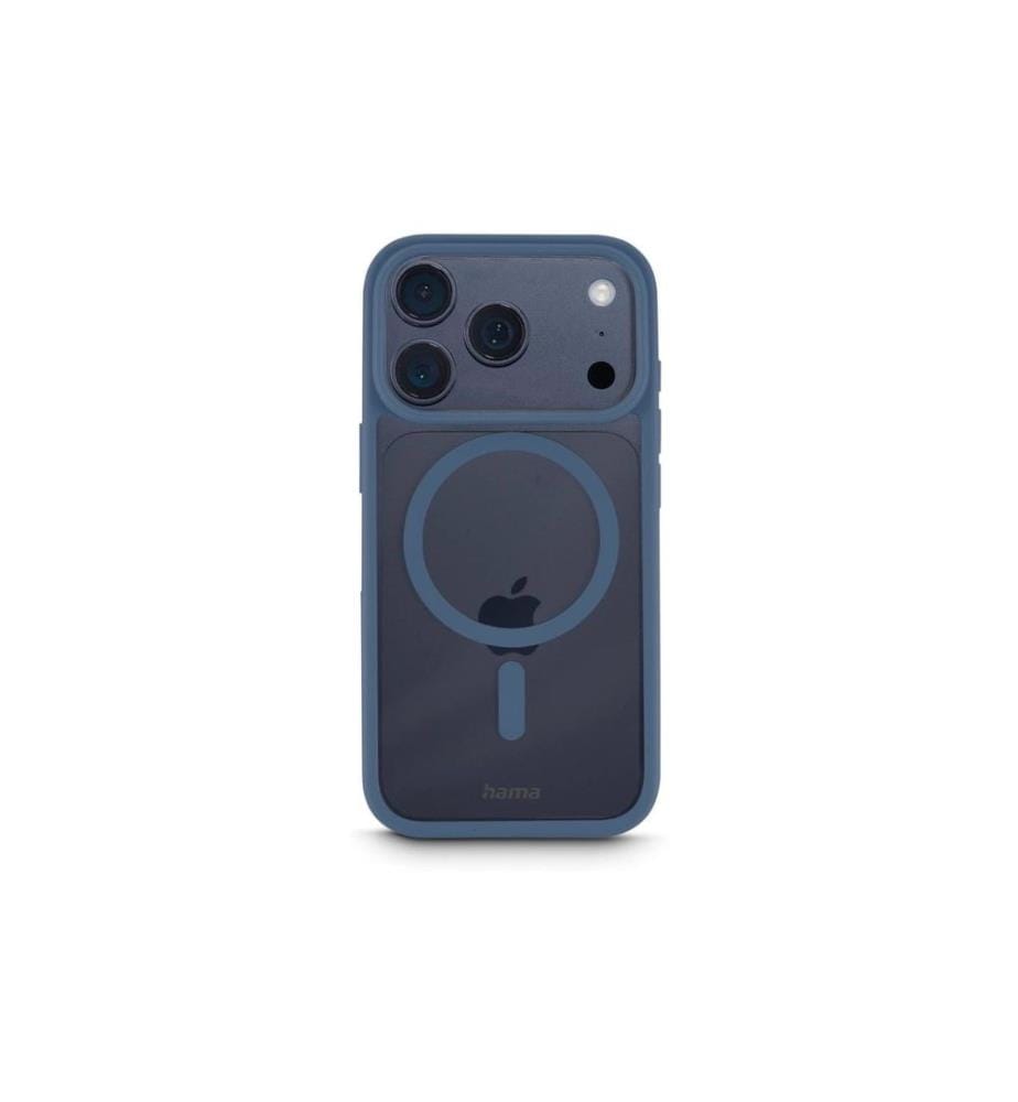 HAMA - Coque arrière Frame Protect iPhone 17 Pro Bleu