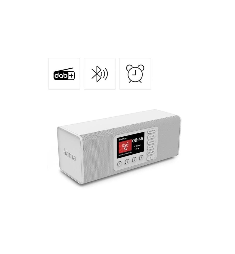 HAMA - Digitalradio DR2002 Weiss