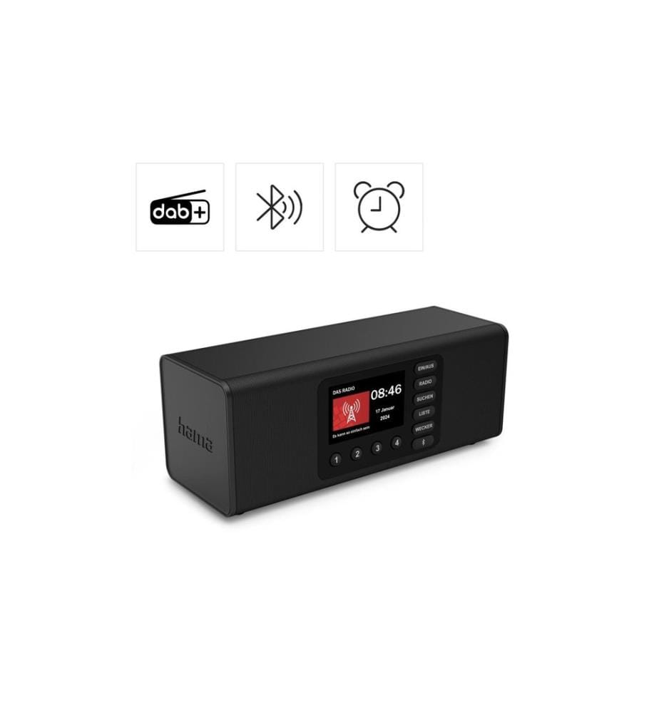 HAMA - Digitalradio DR2002 Schwarz