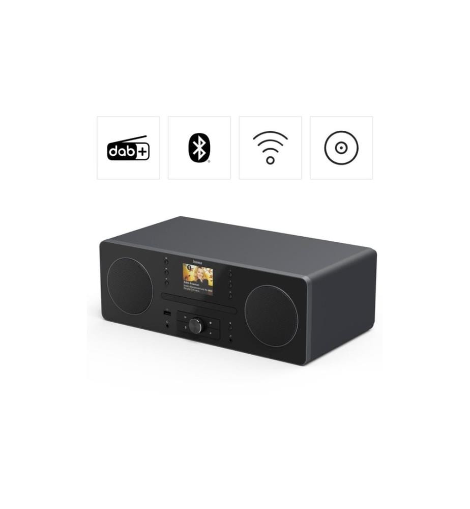 HAMA - Digitalradio DIR1570CBT Schwarz