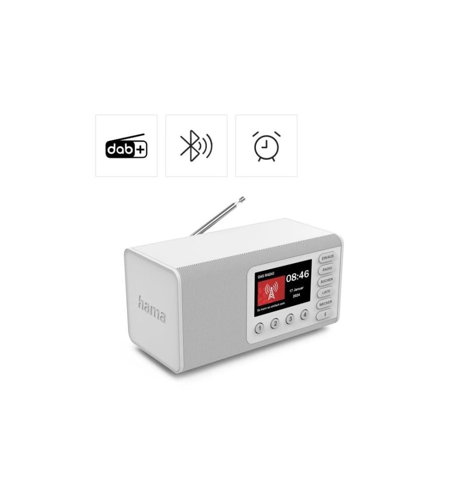 HAMA - Digitalradio DR1001 Weiss