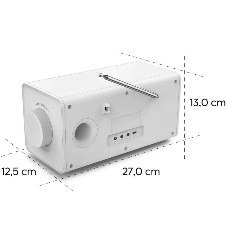HAMA - Digitalradio DR1001 Weiss