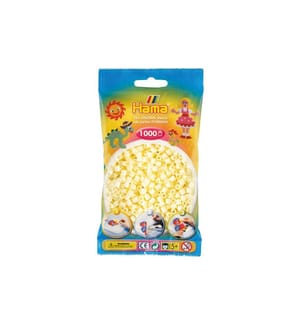 HAMA - Bügelperlen midi creme, 1000 Stk Gelb