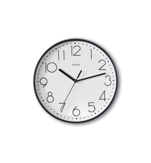 HAMA - Wanduhr Salina Ø 22 cm, Schwarz