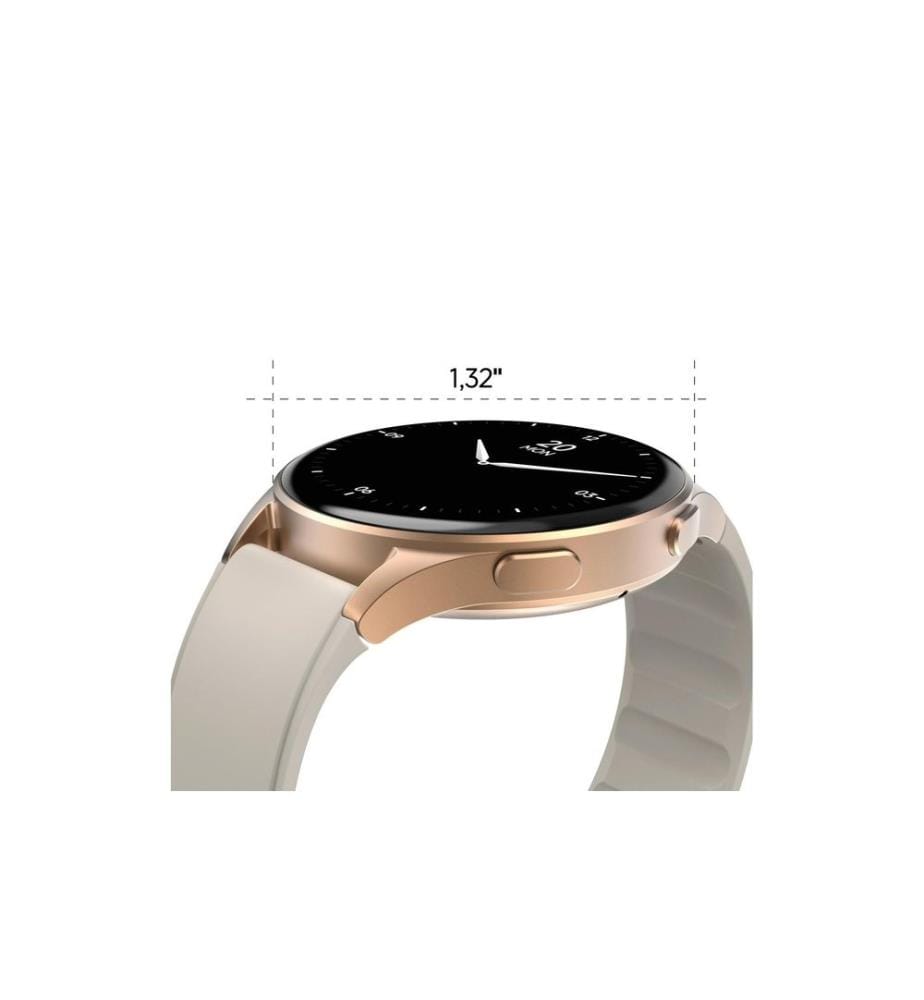 HAMA - Smartwatch 8900 AMOLED 43 mm Gold