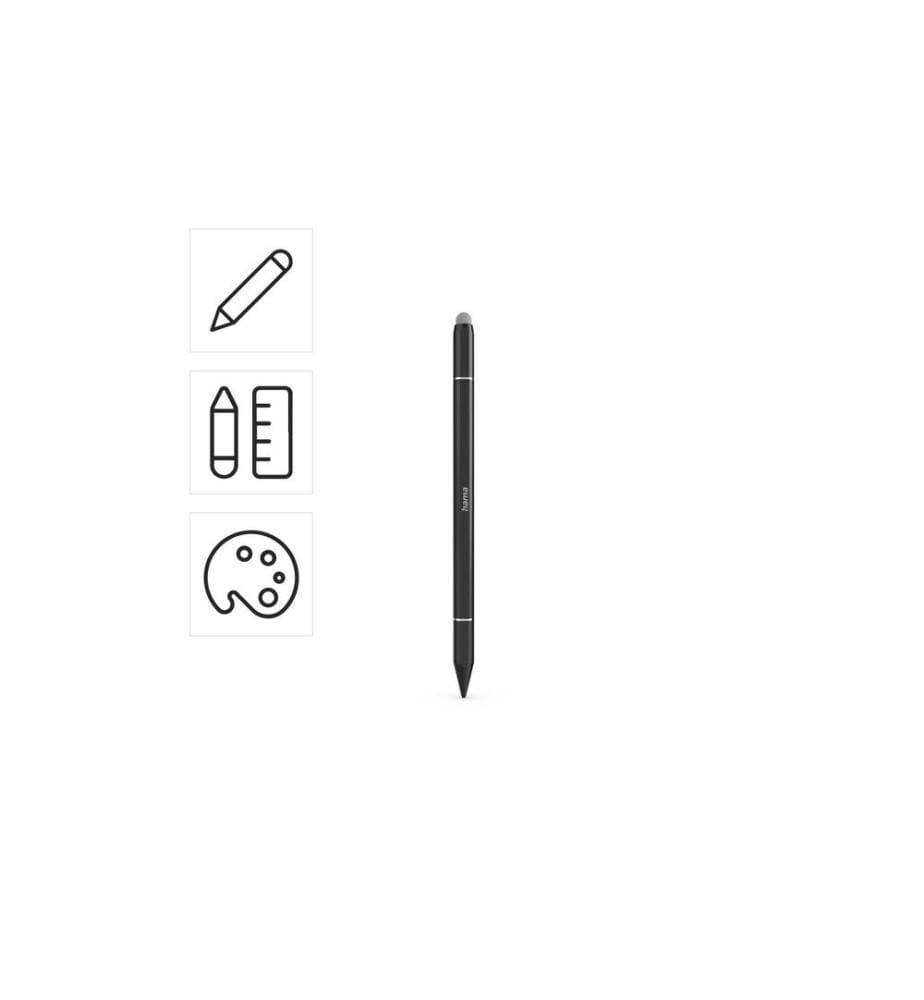 HAMA - 4in1-Eingabestift Disc Tip Schwarz