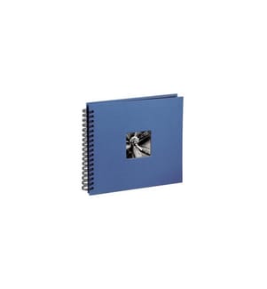 HAMA - Fotoalbum Fine Art 28 x 24 cm Hellblau, 50 schwarze Seiten