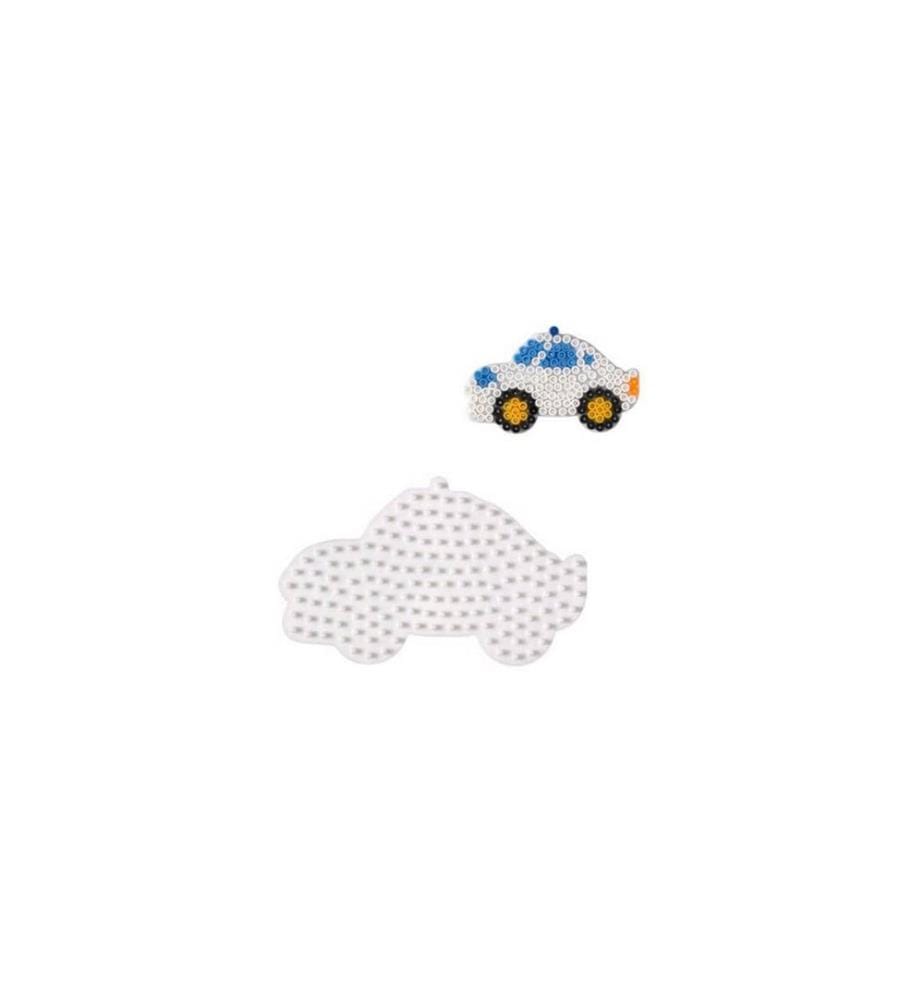 HAMA - Plaques pour perles à repasser Midi-Auto Blanc