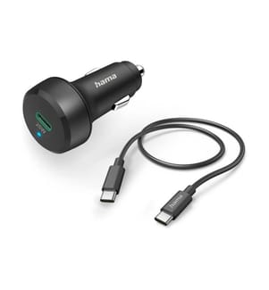 HAMA - Chargeur de voiture Car Charger USB-C 25 W Blanc