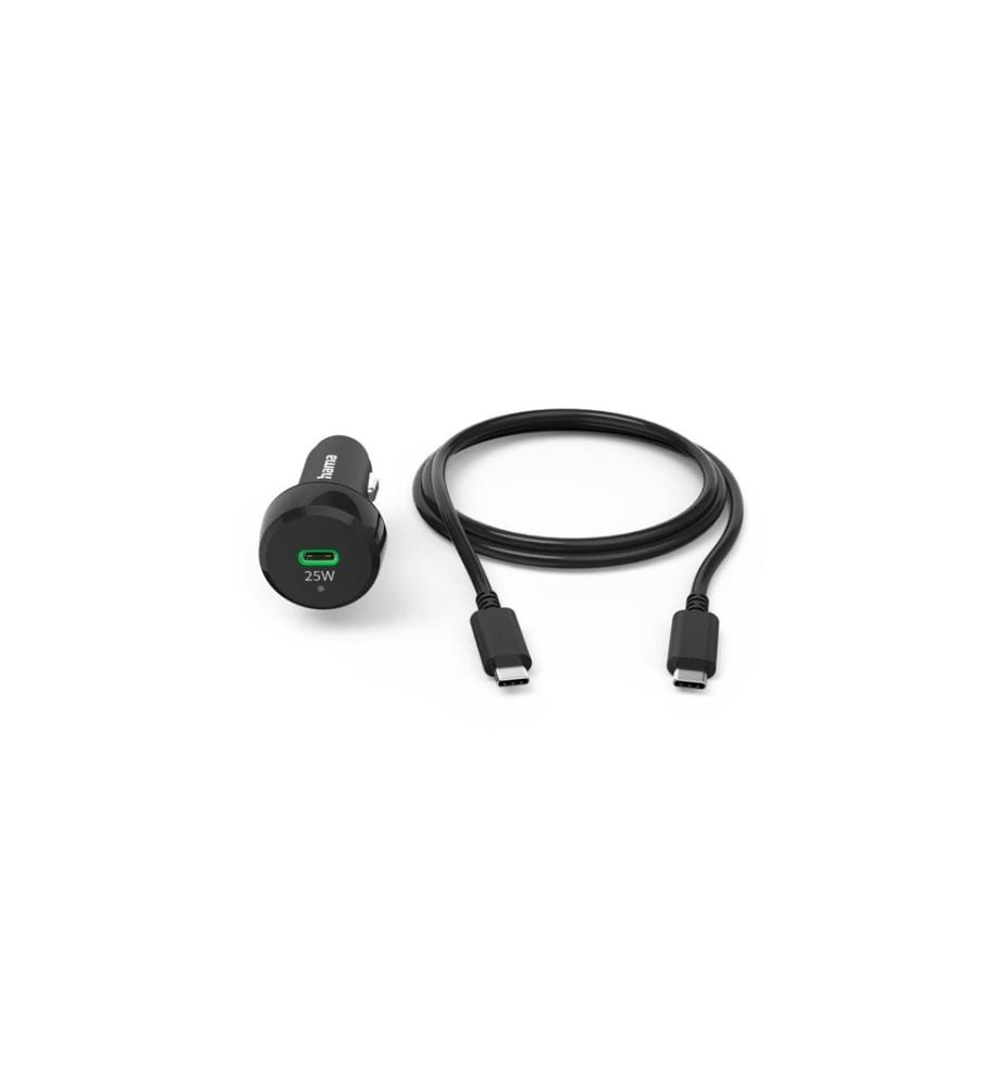 HAMA - Autoladegerät Car Charger USB-C 25 W Weiss