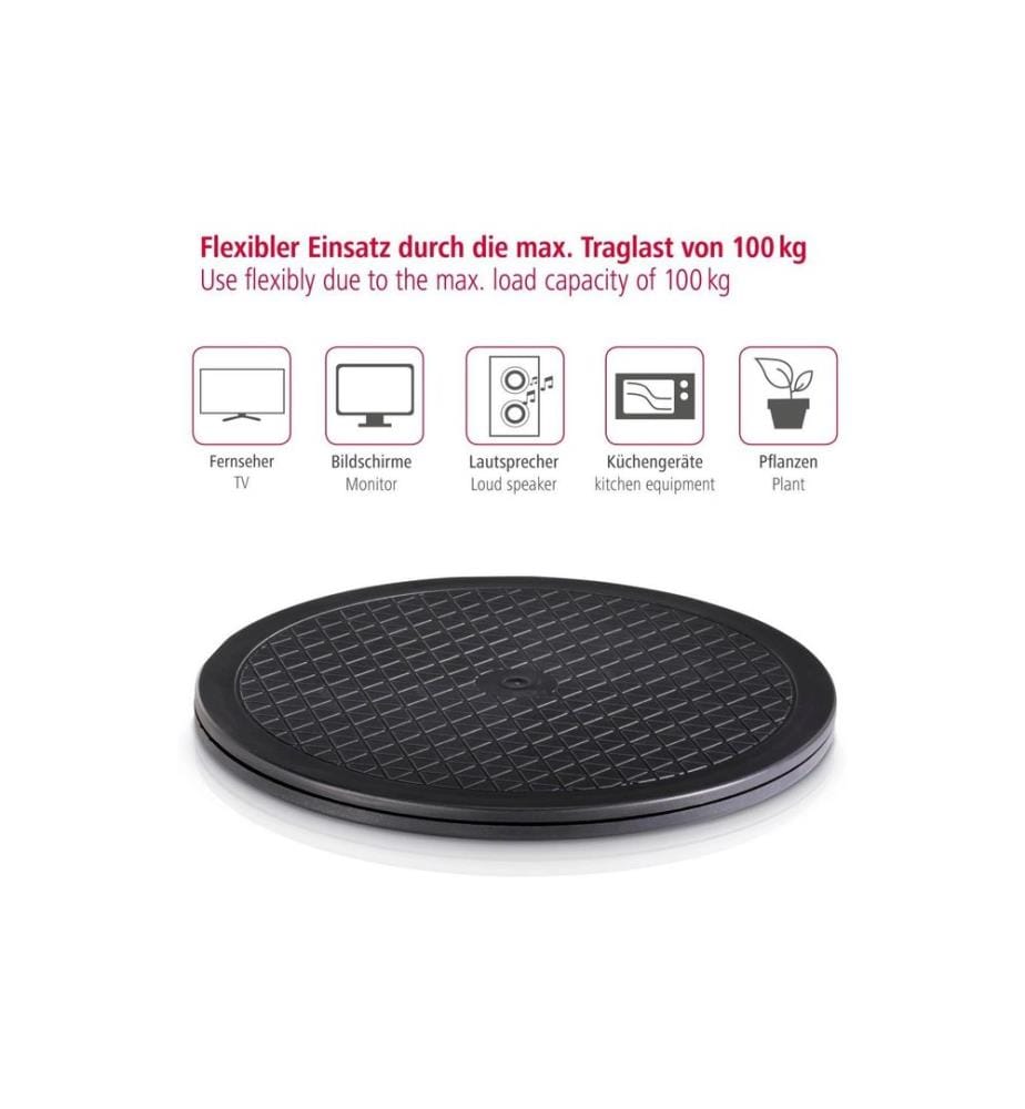 HAMA - Universal-Drehteller XL Schwarz