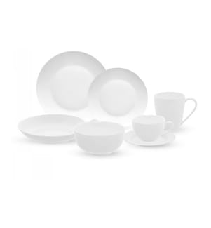 Lunasol - Speise-Service Flow Lunasol - Coupe 28-teilig, Weiss
