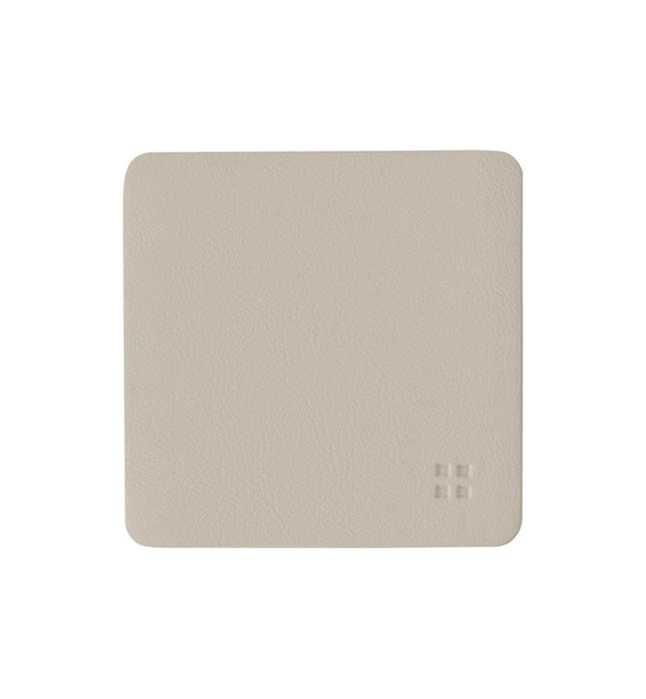 Lunasol - Glasuntersetzer Elements Ambiente 10 x 10 cm, Sand