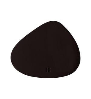 Lunasol - Glasuntersetzer Elements Ambiente 14 x 11.5 cm, Schwarz