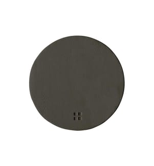 Lunasol - Glasuntersetzer Elements Ambiente ø 11 cm, Anthrazit