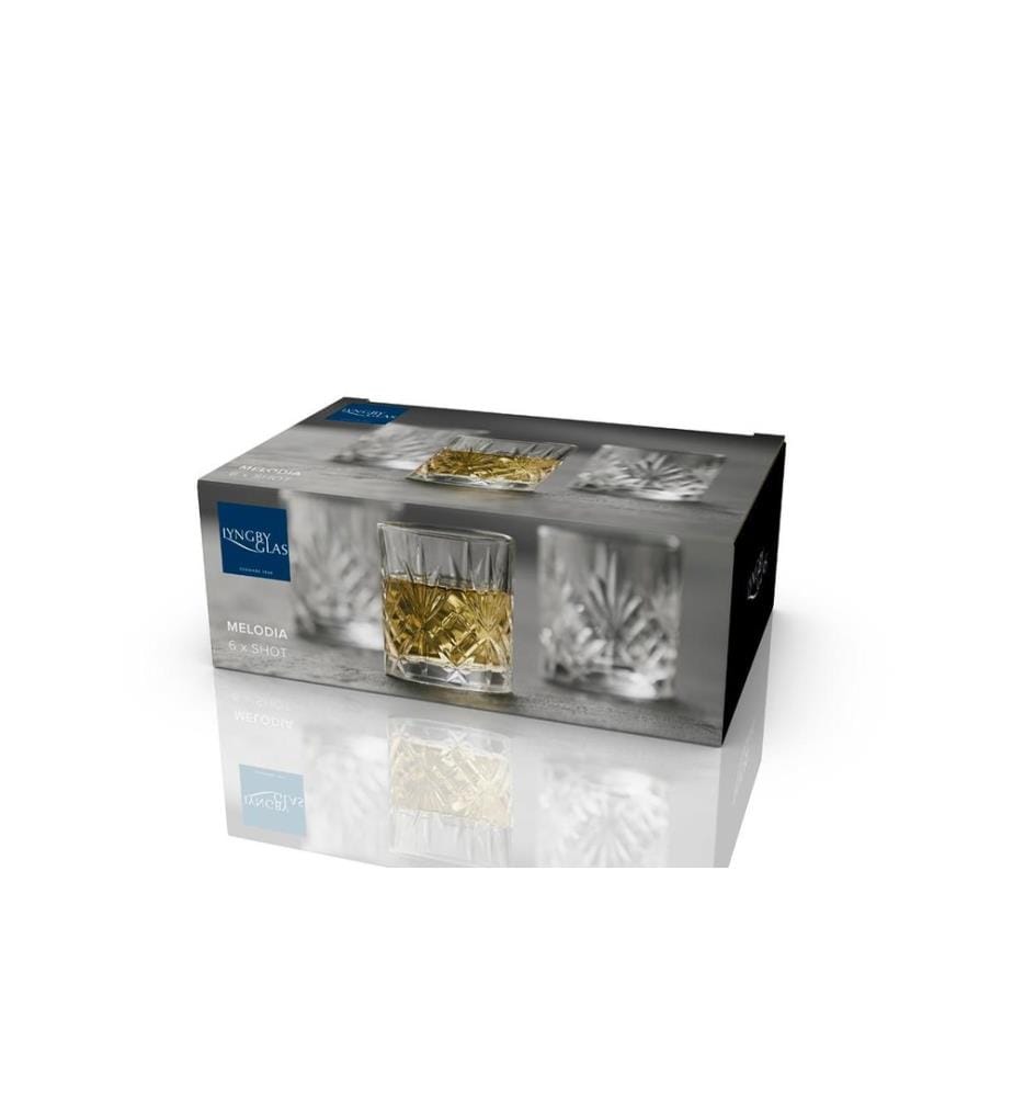 Lyngby - Schnapsglas Melodia 6 Stück, 8 cl