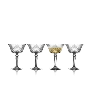Lyngby - Verre à Champagne Melodia 4 pièces, 26 cl