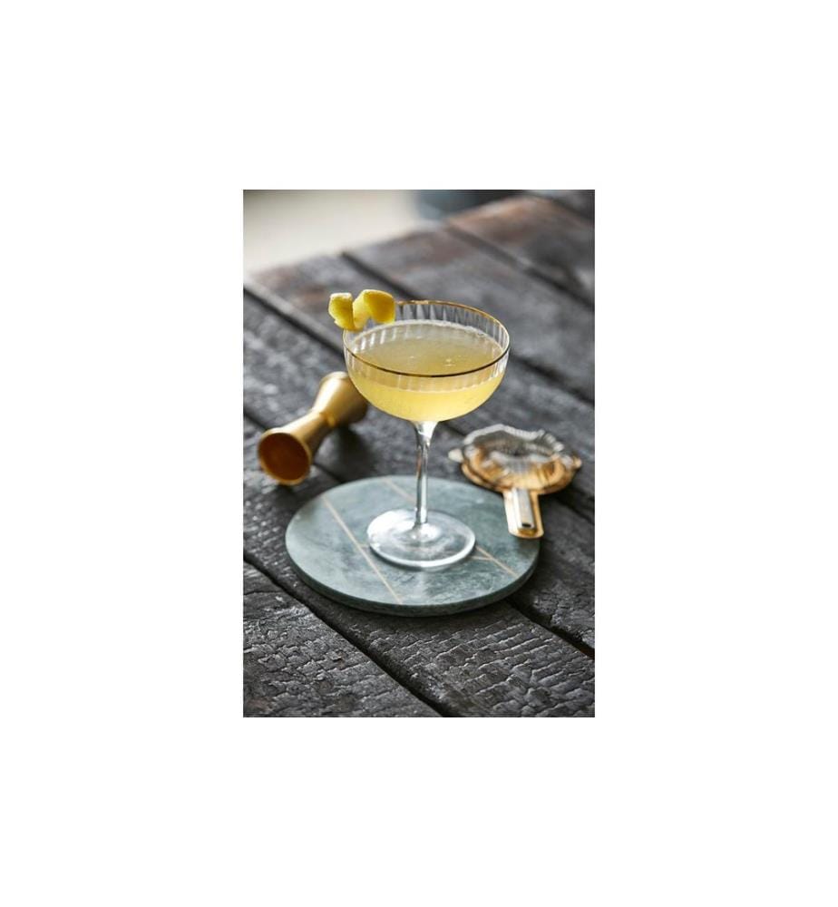 Lyngby - Cocktailglas Palermo Gold 4 Stück, 31.5 cl