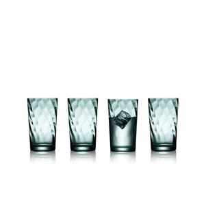 Lyngby - Verre à long drink Vienne Vert, 4 pièces, 45 cl