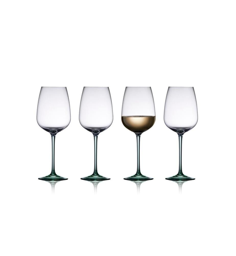 Lyngby - Weingläser-Set Vienna Grün, 4 Stück, 53 cl