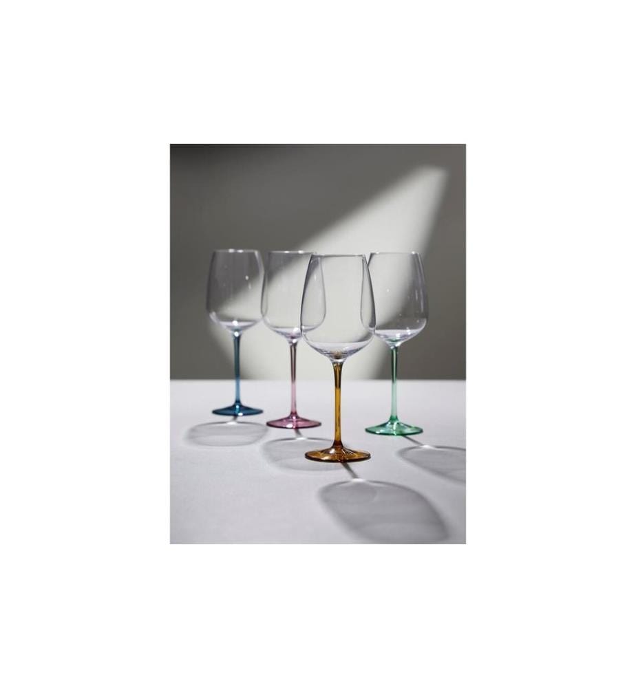 Lyngby - Weingläser-Set Vienna Blau, 4 Stück, 53 cl